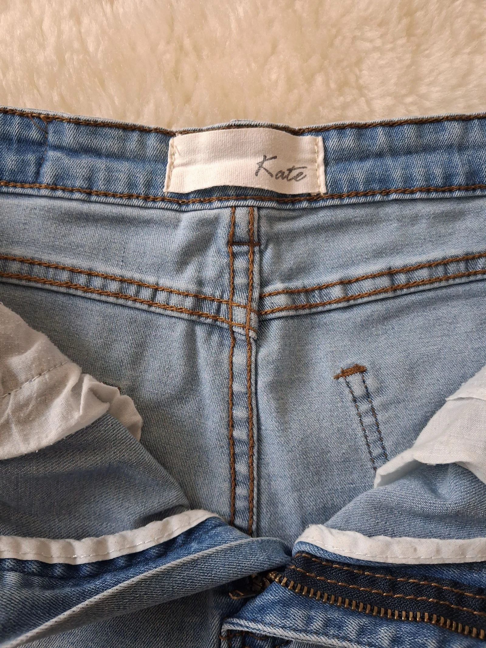 Mooie jeansshort maat 40 – photo 6